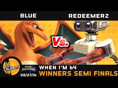 WI64 | LoF Blue (Zard, M2) vs RedeemerZ (ROB) - Winners Semi Finals - Smash Wii U Singles
