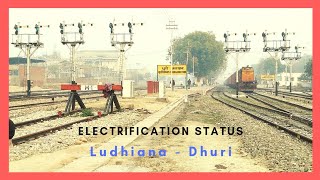 preview picture of video 'Update of Electrification on Dhuri Ludhiana section.'