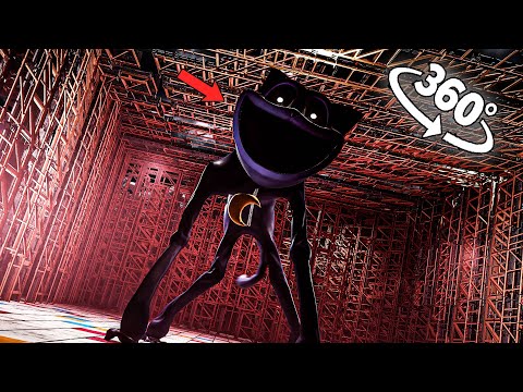 GIANT CatNap in Poppy Playtime Chapter 3 | 360 Video