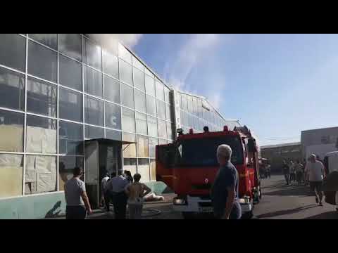 Incendiu la Tug Center