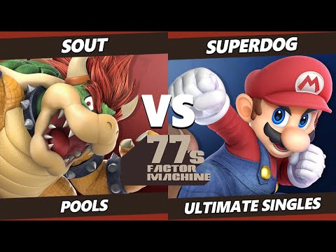 77s FM3 - Sout (Bowser) Vs. SuperDog (Mario) SSBU Ultimate Tournament