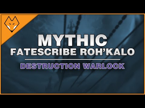 Mythic Fatescribe Roh'Kalo | Destro Lock PoV | FlashPoint KTB