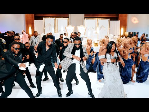 Epic Congolese Wedding Dance  ( Kimu & Natalie) 2024 🔥