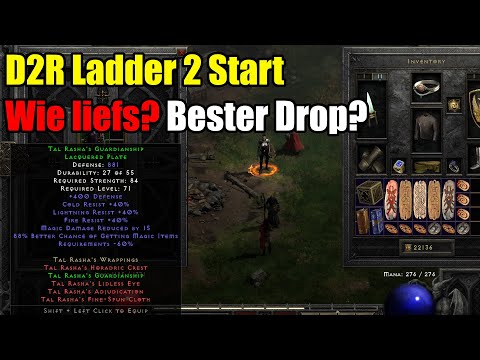 D2R Ladder 2 Start  Wie liefs? Bester Drop?