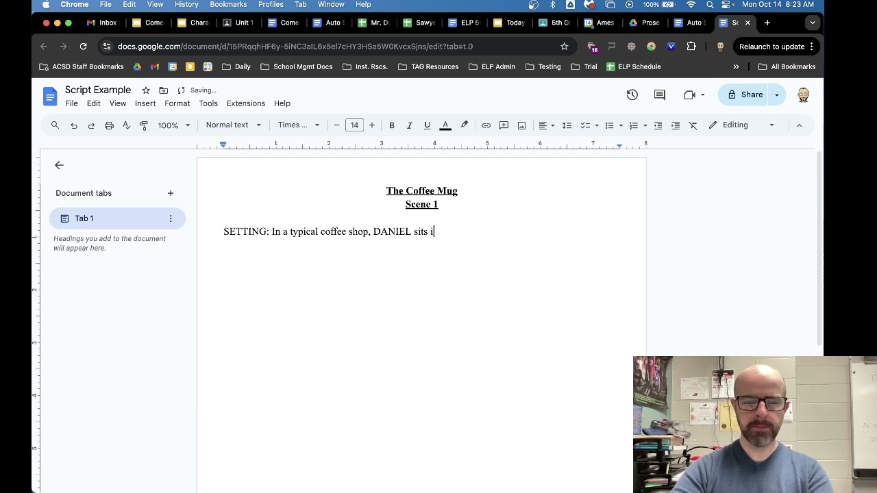 How to format a play script
