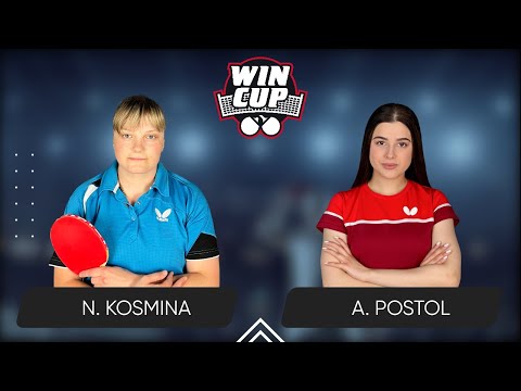 09:30 Natalia Kosmina - Anastasiia Postol 27.10.2024 WINCUP Women Master. TABLE 1