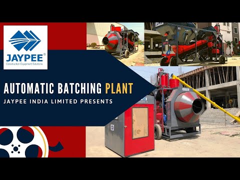 Stationary Concrete Batching Plant