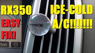 Fix A/C Not Blowing Cold On Start - Lexus RX350