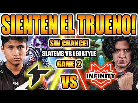 THUNDER AWAKEN VS INFINITY [BO3] - GAME 2 - SLATEMS VS LEOSTYLE - DPC SA 2023 Tour 2: Division I