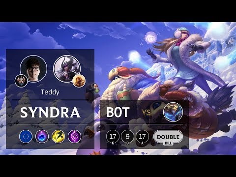 Syndra Bot vs Ezreal - EUW Challenger Patch 9.21