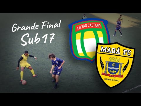 Jogo da Final entre São Caetano e Mauá FC, categoria sub17 - Vocêfc Marketing do Jogador