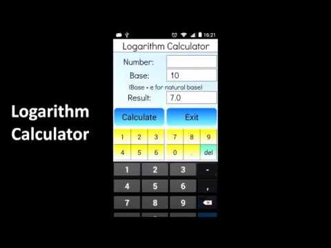 Logarithm Calculator Video
