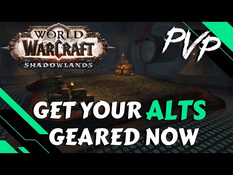 GEAR YOUR ALTS with Conquest Boxes for Season 4! - Wow Shadowlands