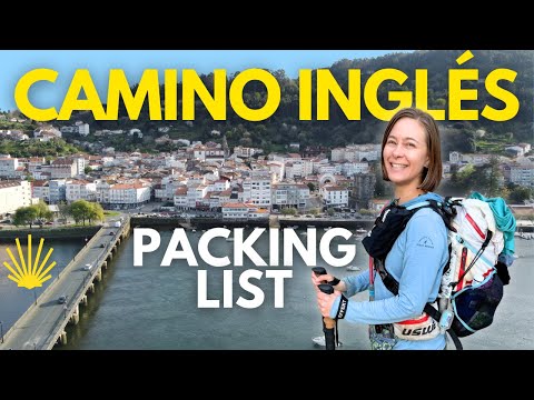 Women's Camino Inglés Ultralight Packing List (Camino de Santiago)