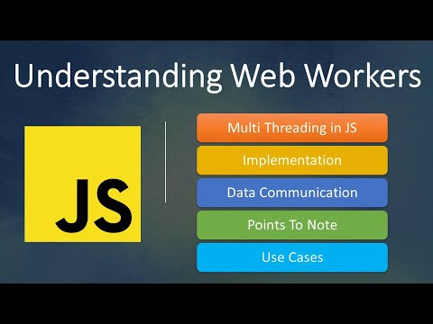 Understanding Web Workers  | Multi Threading In JavaScript