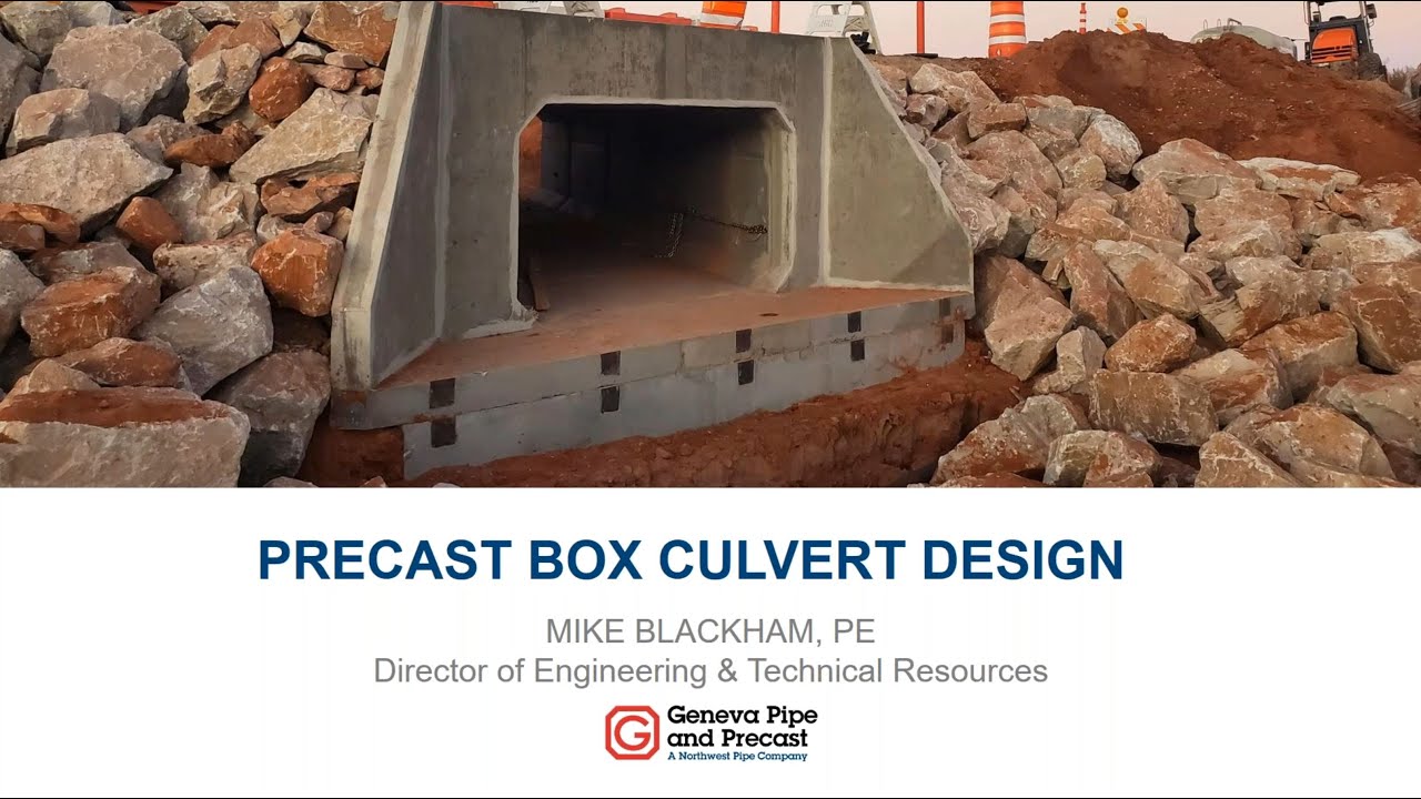 Box Culvert Design and Installation - MSCP Academy Webinar - November 2021