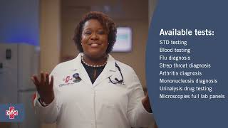 Onsite Labs at AFC Urgent Care Frazer/Malvern