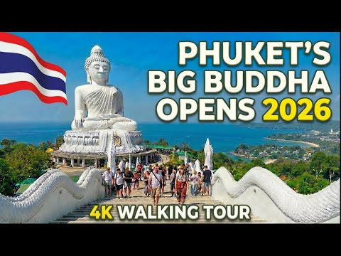 Big Buddha Phuket of Phuket Thailand in 4K | Full 2026 Walking Tour