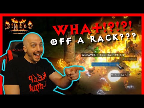 Super Rare Armor Rack Drop, Stoney Tombs - Diablo 2 Resurrected