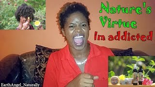 My Hair Is Saved! Nature&#39;s Virtue -Product Review | Hairtastic Monday