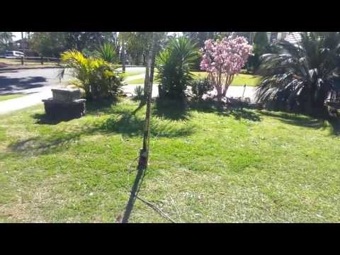 Vertical antenna 5/8 wave for 15mtr ham radio band Part 2