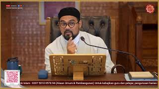 🔴 Pengajian 28  || Al-Durus Al-Arabiyah Juz 2 || Syeikh Nazrul Nasir.