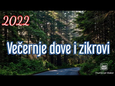 Večernji zikrovi i dove