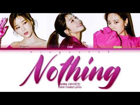 Eunji (A Pink), Namjoo (Apink), Chorong (Apink) - Nothing