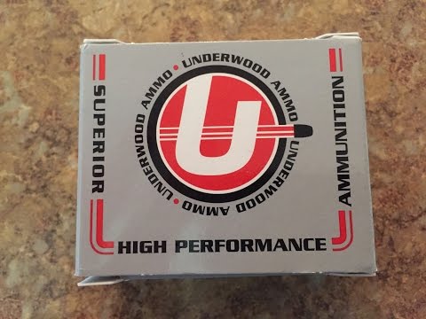 Underwood Ammo Review With Ballistics!!