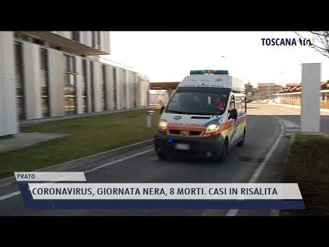 2021-05-05 PRATO - CORONAVIRUS, GIORNATA NERA, 8 MORTI. CASI IN RISALITA