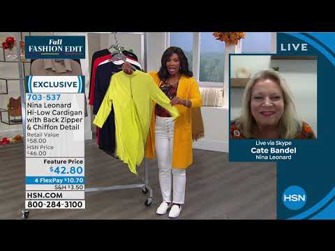 HSN | Nina Leonard Fashions 08.13.2020 - 02 PM