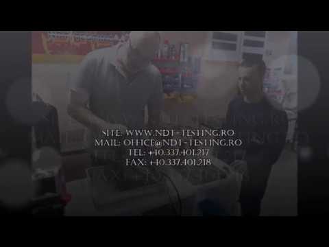 NDT-Examinare manuala cu ultrasunete PA, utilizand sistemul "Cobra"