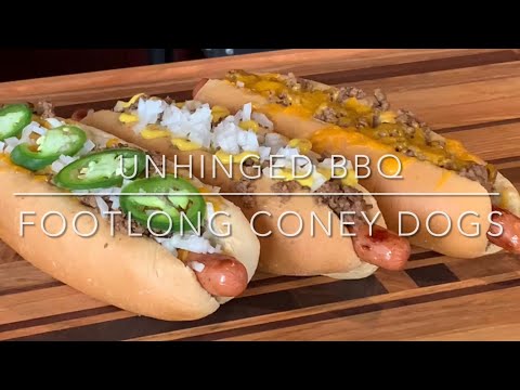 Footlong Coney Dogs on the Blackstone Griddle | ubbq...