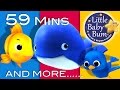 The Little Blue Whale 1 Hour Of LittleBabyBum Nursery Rhymes For Babies ABCs And 123s