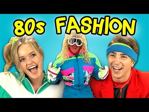 TEENS REACT TO 80's FASHION