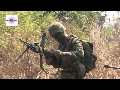 U.S., Thai, Korean Service Members in Amphibious Landing Training - Cobra Gold 2014