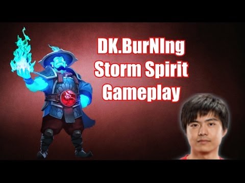 DK.BurNIng Storm Spirit - 32:5 | Dota 2 public gameplay