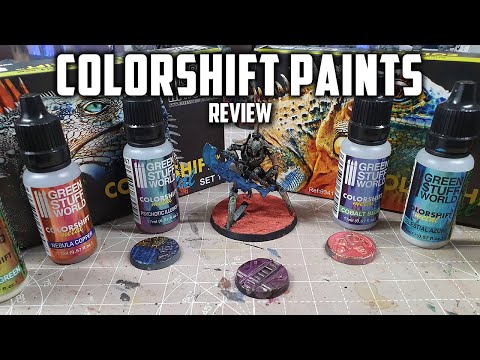 Greenstuff World Color Shift Metal Paints Review