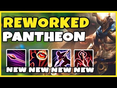 PANTHEON REWORK! NEW ABILITIES AND GAMEPLAY! PANTHEON LOOKS AMAZING! - League of Legends