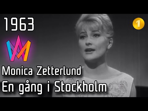 Melodifestivalen 1963 – En gång i Stockholm – Monica Zetterlund