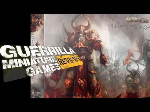 GMG Reviews - Chaos Battletome: Slaves to Darkness by Games Workshop