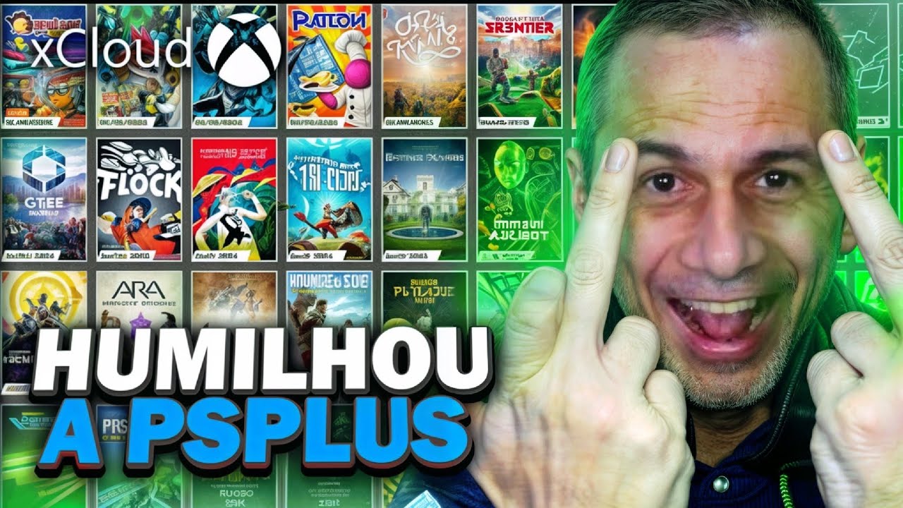 OLHANDO CATÁLOGO DO XBOX GAMEPASS CLOUD GAMING!
