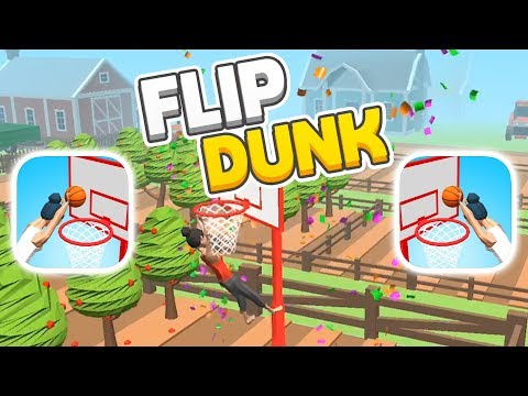 FLIP DUNK GAMEPLAY NEW VOODOO GAME LEVEL 1-20 (iOS | ANDROID) - YouTube