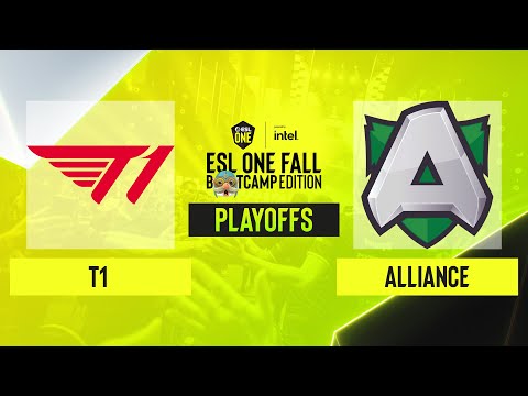 Dota2 - T1 vs. Alliance - Game 1 - ESL One Fall 2021 - Playoffs - LB Round 1