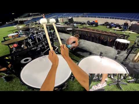 Bluecoats Timpani Cam 2022 - "Riffs & Revelations"