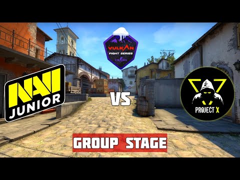 МАТЧ ЗА ВЫХОД В ПЛЕЙ-ОФФ. NAVI JUNIOR vs PROJECT X. BO3. VULKAN FIGHT SERIES