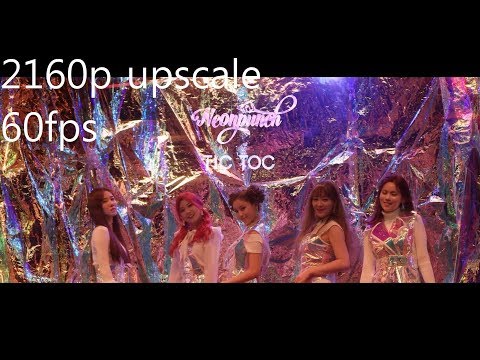 [M V] NeonPunch(네온펀치) 'TicToc' (2160p upscale) (60fps)