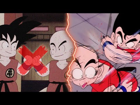 Goku vs Krillin was NOT Friendly