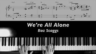 Jazz Piano &quot;We&#39;re All Alone&quot; Boz Scaggs