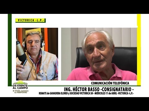 DE FRENTE AL CAMPO junto al SECTOR PRODUCTIVO PAMPEANO -HÉCTOR BASSO -